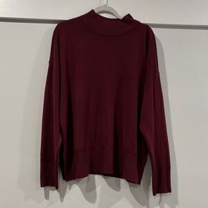 Croft & Barrow Burgundy Turtleneck Sweater